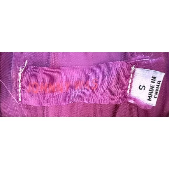Johnny Was Satin Purple Cargo Pants Size S Boho Night Out Loganlook - Picture 5 of 7